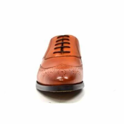 British Walkers Adam Men's Cognac Leather Loafers - Image 4