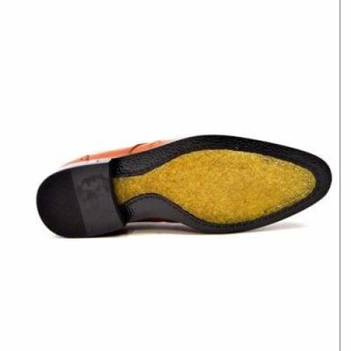 British Walkers Adam Men's Cognac Leather Loafers - Image 7