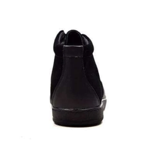 British Walkers Birmingham Bally Style Men's Black Suede and Leather High Tops - Image 5