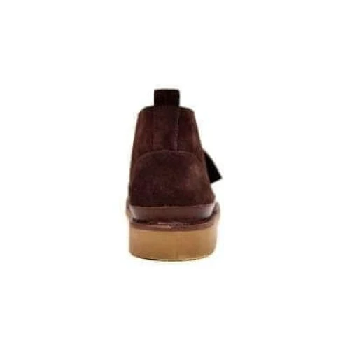 British Walkers Cambridge Men’s Brown Leather & Suede Chukka Boots – The Classic British Icon Reborn in Rich Earth-Tone Luxury - Image 5