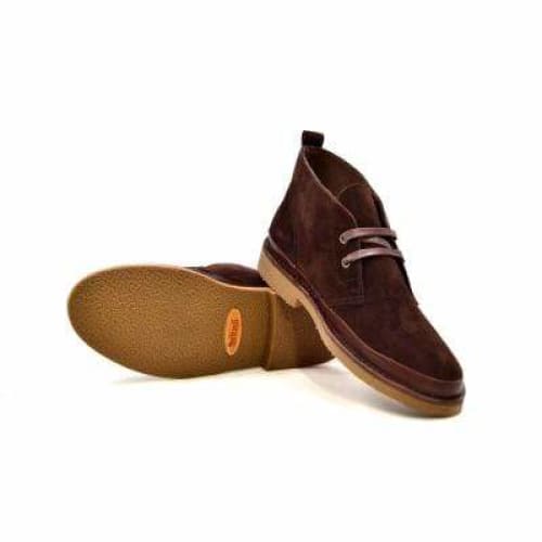 British Walkers Cambridge Men’s Brown Leather & Suede Chukka Boots – The Classic British Icon Reborn in Rich Earth-Tone Luxury - Image 8