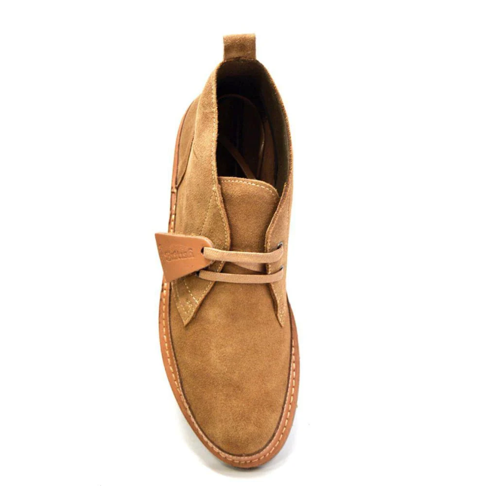 British Walkers Cambridge Men’s Suede & Leather Chukka Boots – Handcrafted British Classic with Modern Comfort and Timeless Appeal - Image 7