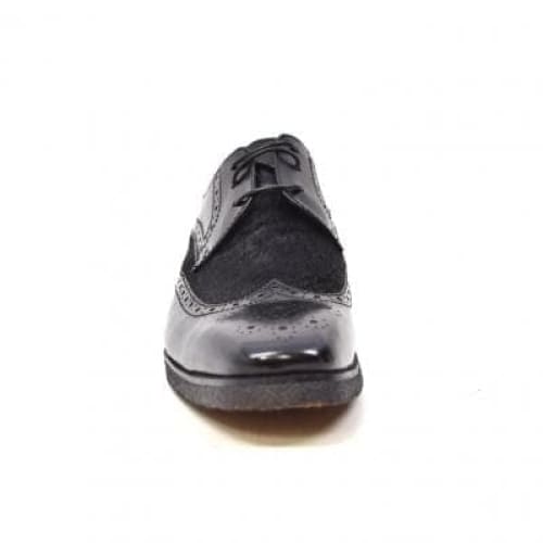 British Walkers Charles Men's Black Leather Oxford Loafers - Image 3