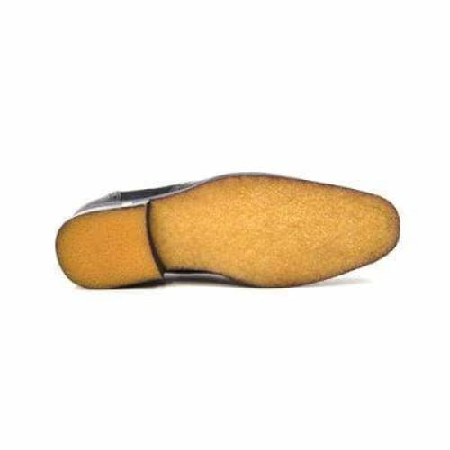 British Walkers Charles Men's Black Leather Oxford Loafers - Image 8