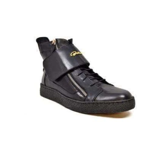 British Walkers Empire Men’s Black Leather Crepe-Sole High-Top Boots – Handcrafted Fusion of Urban Edge and Classic British Craft - Image 7