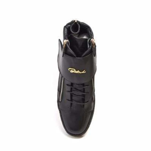 British Walkers Empire Men’s Black Leather Crepe-Sole High-Top Boots – Handcrafted Fusion of Urban Edge and Classic British Craft - Image 9