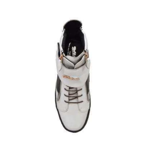 British Walkers Empire Men’s White & Black Leather Crepe-Sole High-Top Boots – Handcrafted Two-Tone Classic with Bold British Style - Image 8