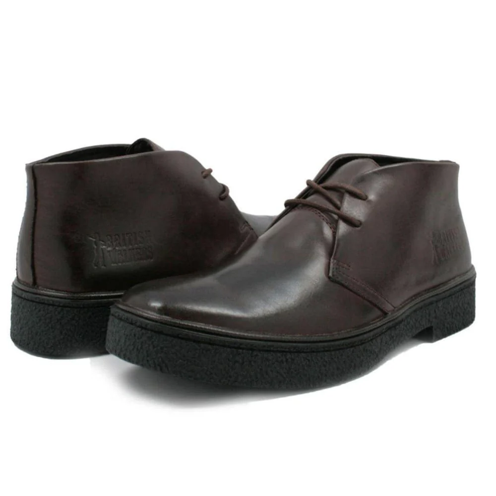 British Walkers Playboy Classic – Leather Men’s High-Top Chukka Boot | Iconic Heritage Craft with Modern Luxe Style - Image 18