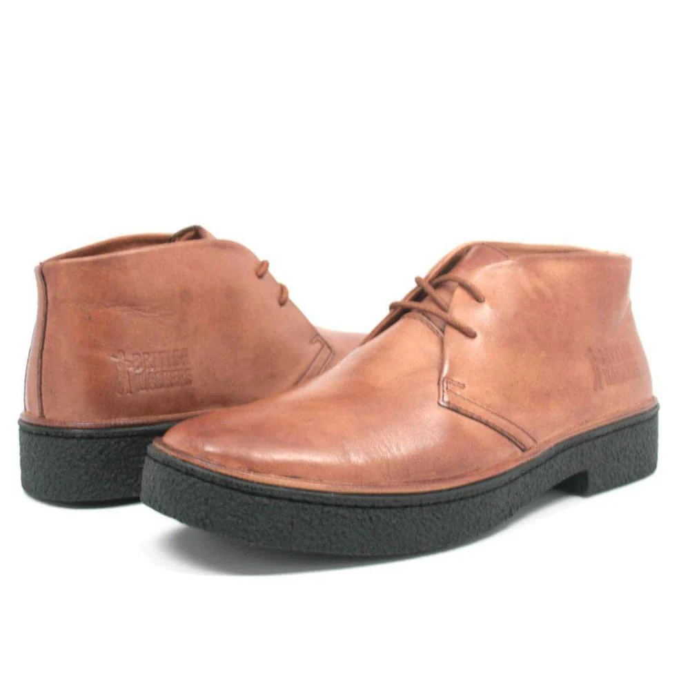 British Walkers Playboy Classic – Leather Men’s High-Top Chukka Boot | Iconic Heritage Craft with Modern Luxe Style - Image 25