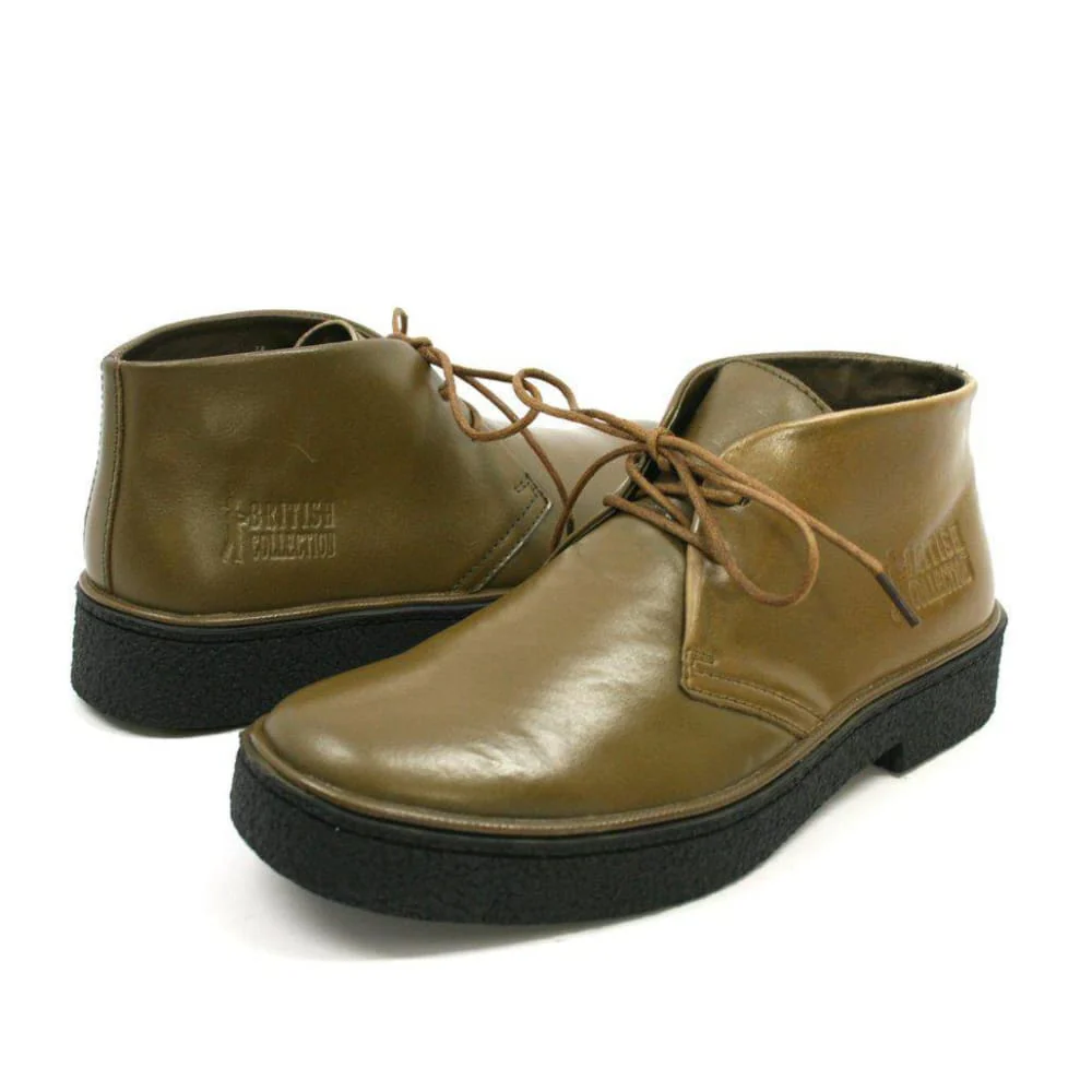 British Walkers Playboy Classic – Leather Men’s High-Top Chukka Boot | Iconic Heritage Craft with Modern Luxe Style - Image 36