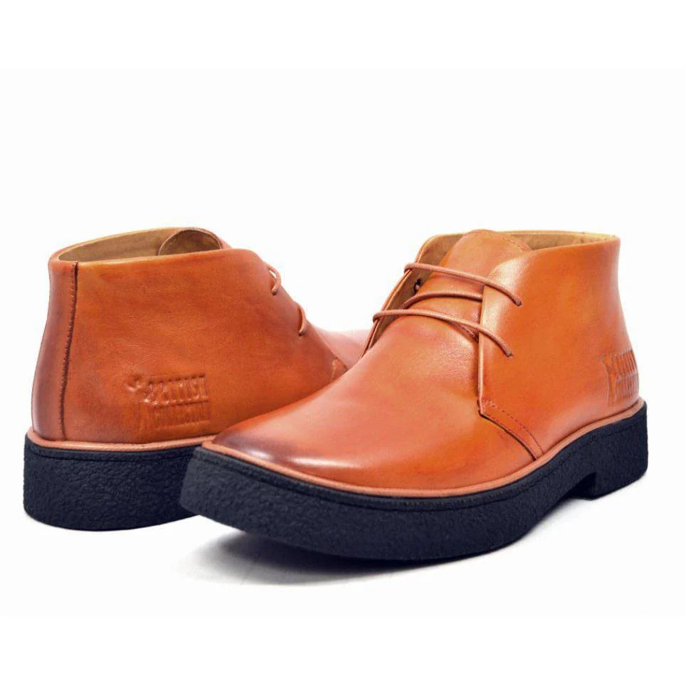 British Walkers Playboy Classic – Leather Men’s High-Top Chukka Boot | Iconic Heritage Craft with Modern Luxe Style - Image 45