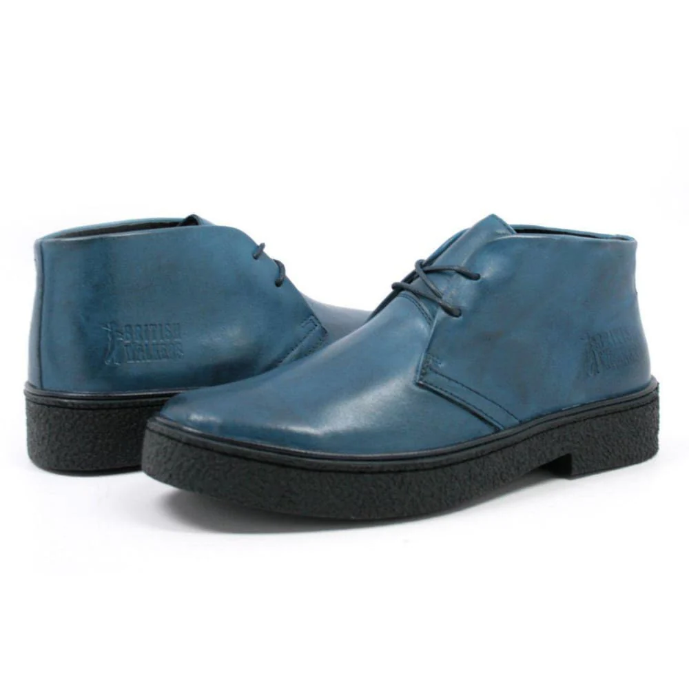 British Walkers Playboy Classic – Leather Men’s High-Top Chukka Boot | Iconic Heritage Craft with Modern Luxe Style - Image 49