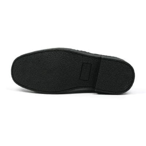 British Walkers Playboy Classic Men's Black Leather Low Cut Oxfords - Image 6