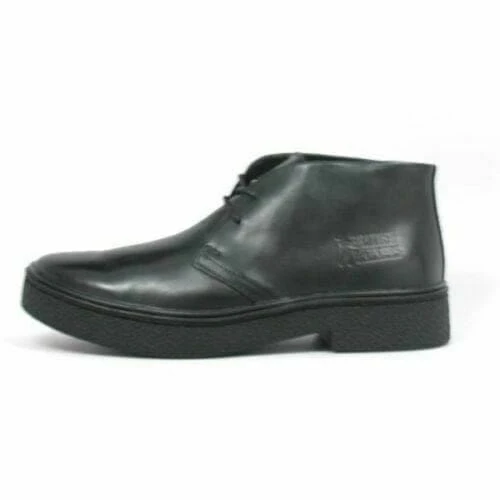 British Walkers Playboy Classic Men's Black Leather Size 15 and 16 Chukka Boots - Image 5