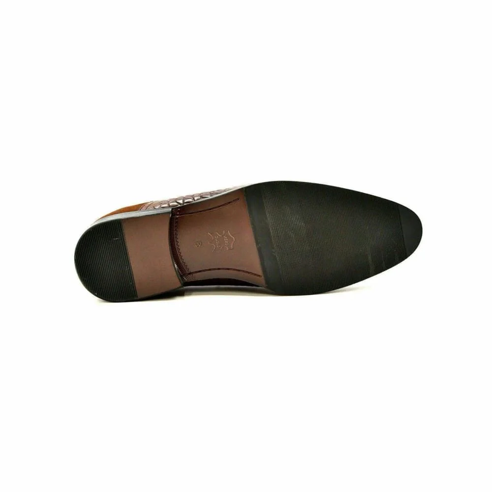 British Walkers Shiraz Men's Brown Leather Loafers - Image 5