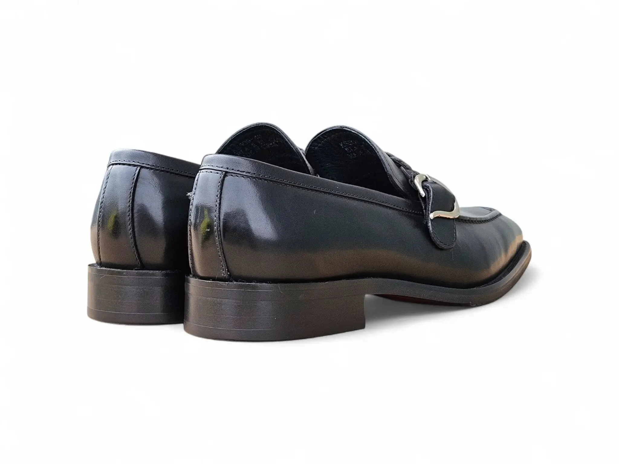 Carrucci Shoes Braided Bit Loafer Men's Leather Ks509-46 - Image 9