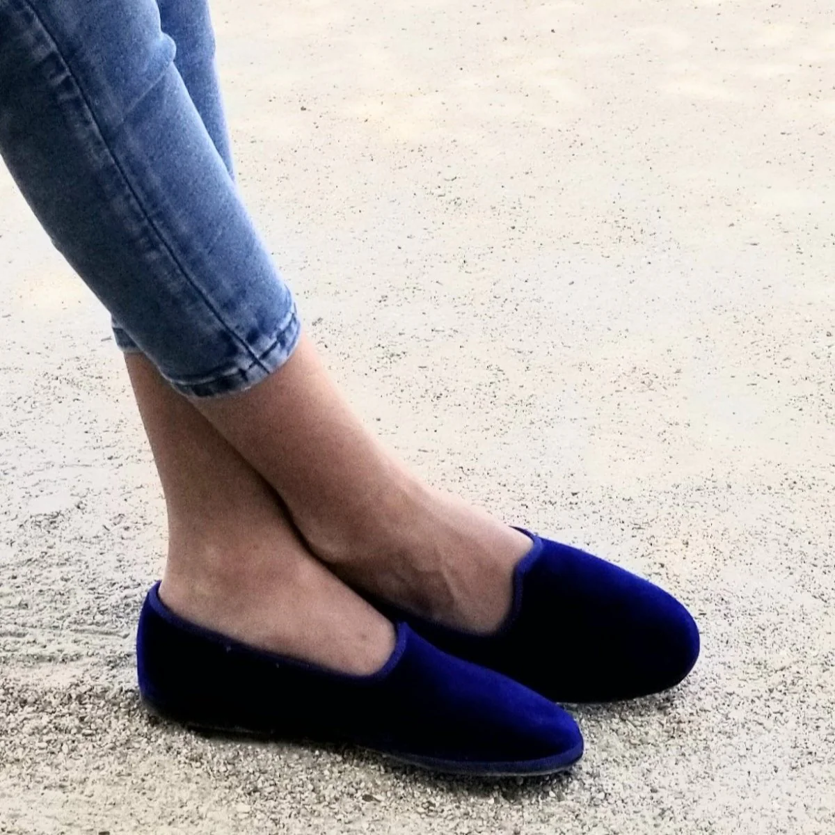 Mar Soreli Traditional Friulane Ballet Flats Women’s Dark Blue - Image 5