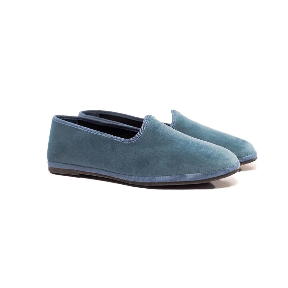 Mar Soreli Tradizionale Avio Women’s Leather Flat Avio - Image 3