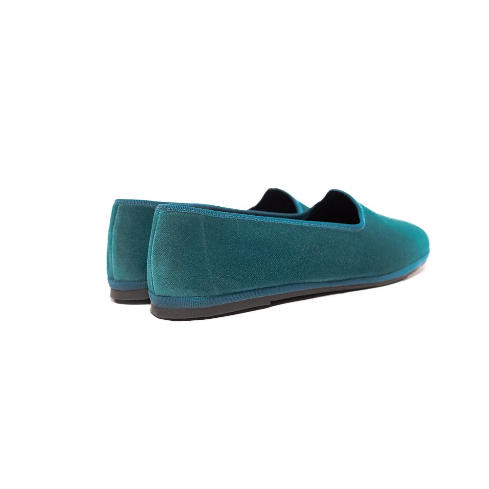 Mar Soreli Tradizionale Friulane Women’s Leather Petrolio - Image 4