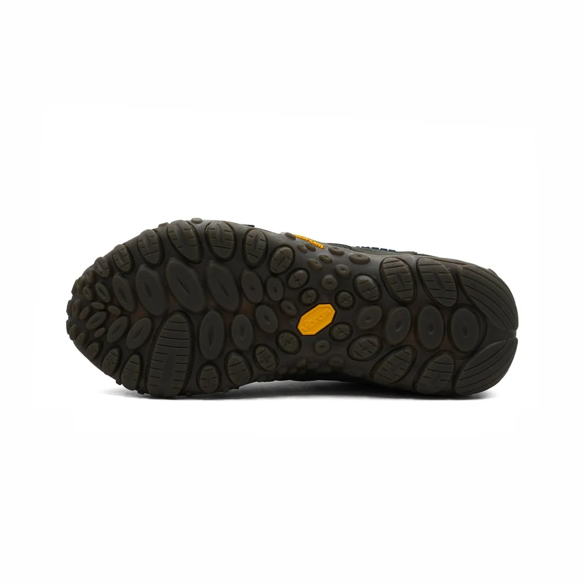 Merrell Cham II Mens Leather Beluga Dark Green Outdoor Hiking Trail Shoe Performance J09381 - Image 5