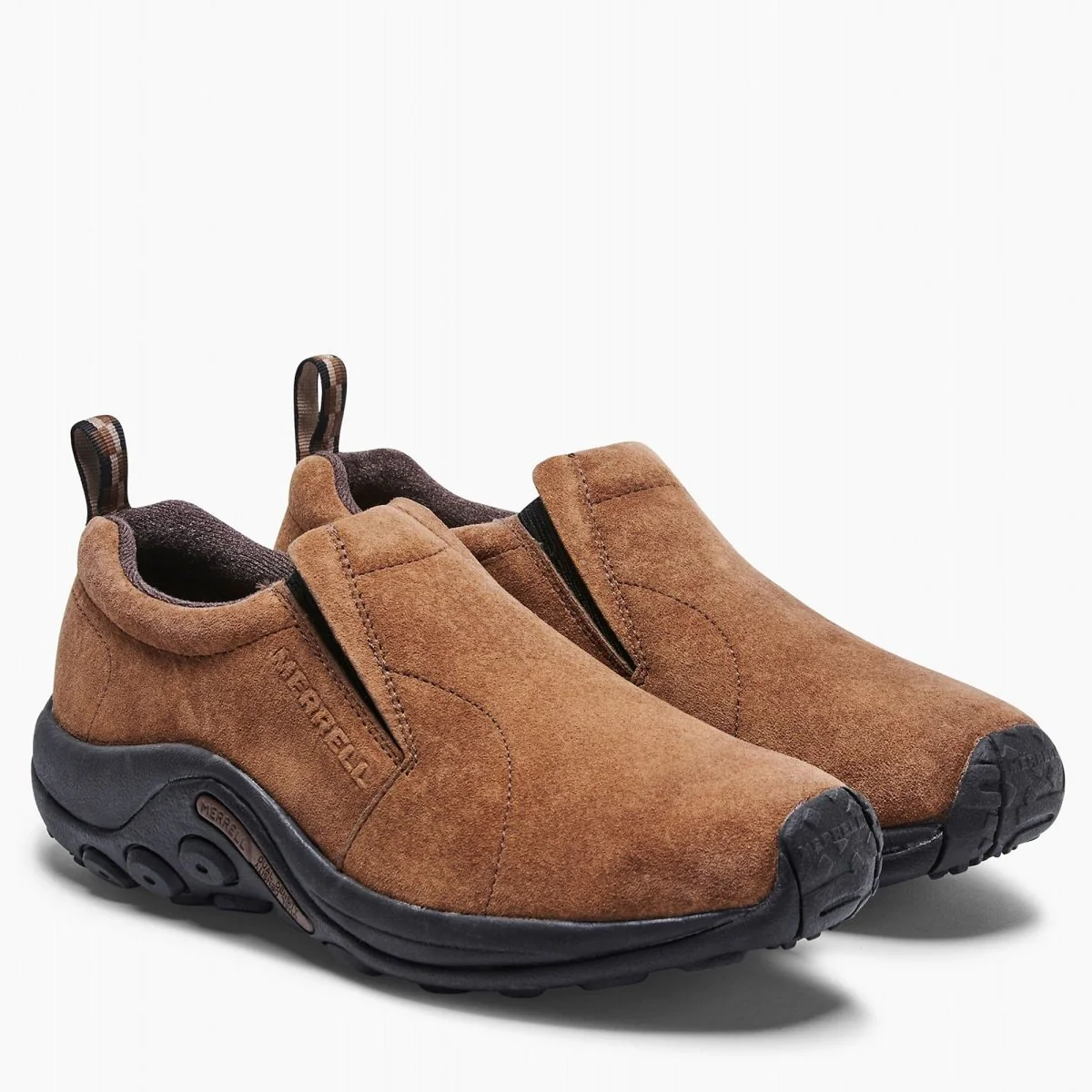 Merrell Jungle Moc Men’s Dark Earth Slip On Moccasin Shoe Casual Comfort Style J65685 - Image 4