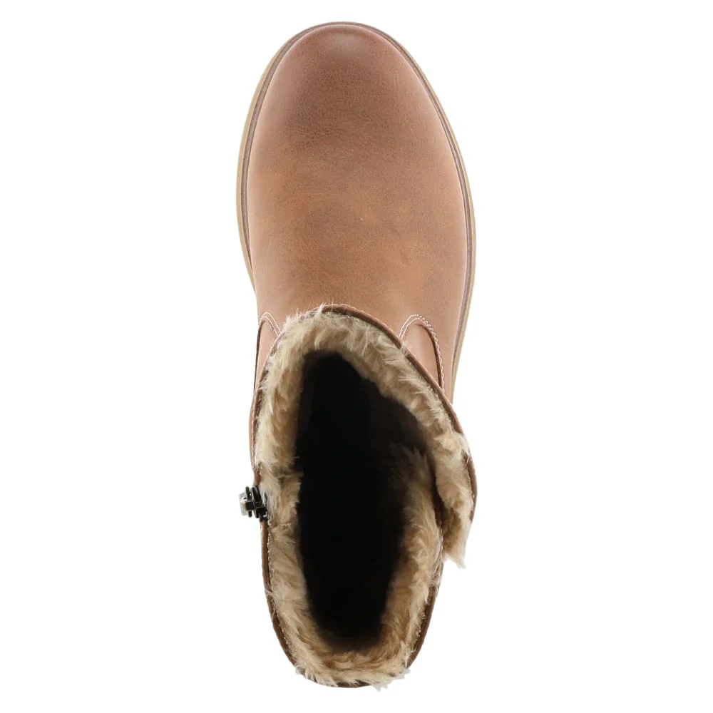 Spring Step Shoes Francala Women's Moto Chic Leather and Fur Boots - Image 10