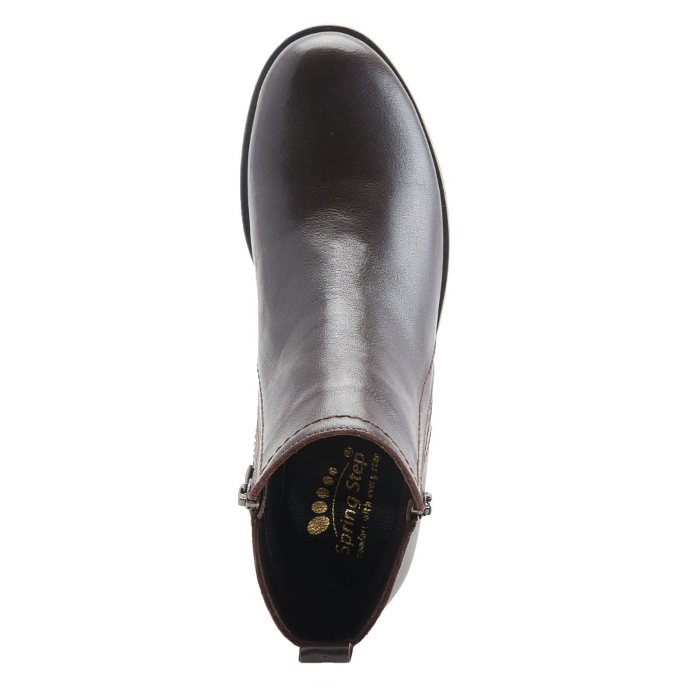 Spring Step Shoes Oziel Women's Classic Premium Leather Zipper Boots - Image 39